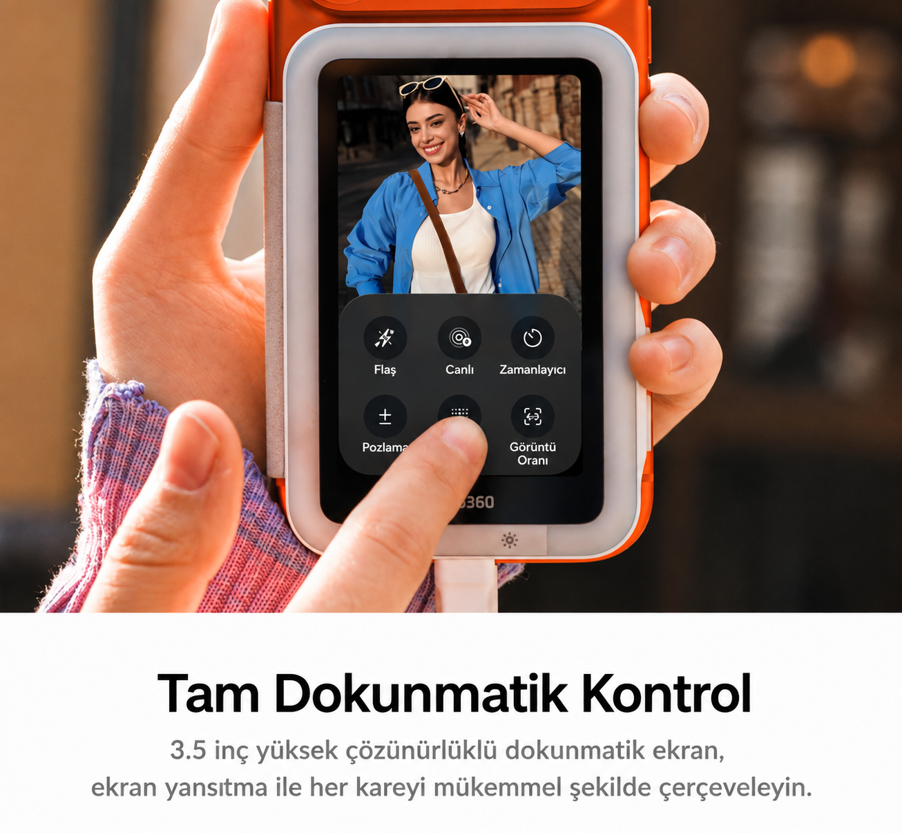 Kablosuz Vlogger Selfie Paneli 💡